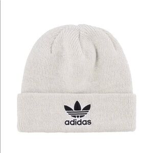 Adidas Originals Trefoil Beanie Oatmeal Off White